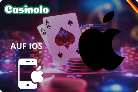Installation der CasinoLo App über den App Store auf einem iPhone mit geöffneter Download-Seite